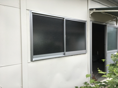 神戸市西区　N様邸　木の窓が腐ってきて台風が心配！！